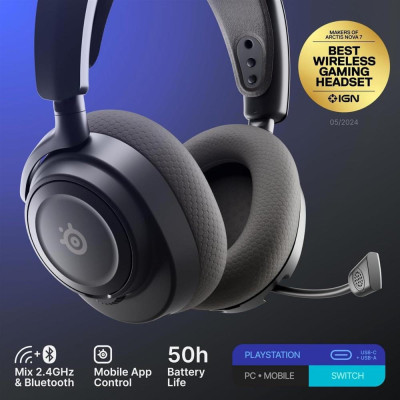 SteelSeries Arctis Nova 7P Wireless Gen 2 Black (61744)