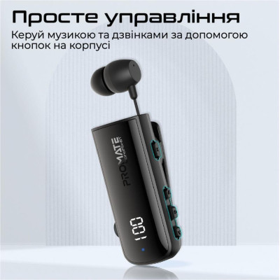 Promate Monoflix-bt Black