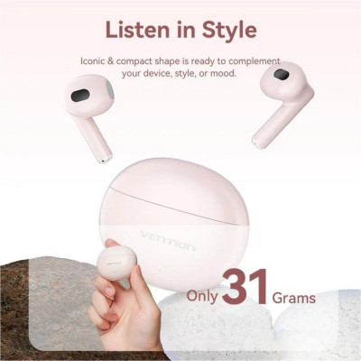 TWS Vention Elf Earbuds E06 Pink (NBKP0)