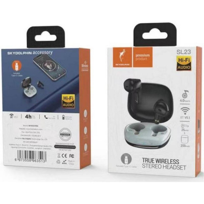 SkyDolphin SL23 Black (SDBTE-000182)