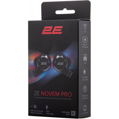 TWS 2E Novem Pro Black (2E-EBTWNPBK)