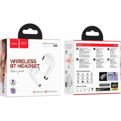 Hoco EQ1 Music Guide White (6931474798503)