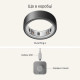 Oura Ring 4 Silver Size 7 (JZ90-54217-07)