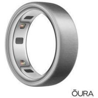 Oura Ring 4 Brushed Silver Size 9 (JZ90-54220-09)