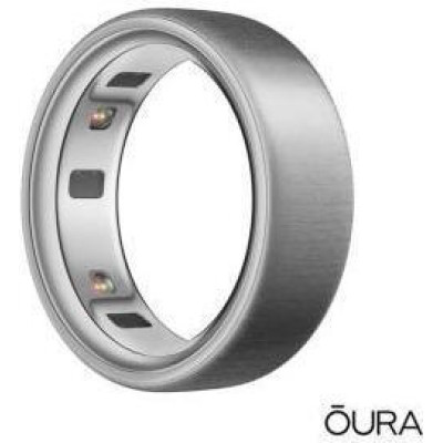 Oura Ring 4 Brushed Silver Size 9 (JZ90-54220-09)