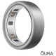 Oura Ring 4 Brushed Silver Size 9 (JZ90-54220-09)