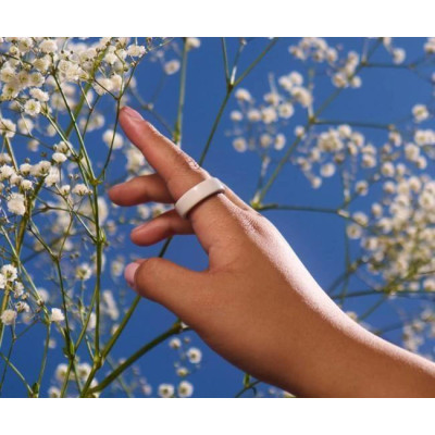 Oura Ring 4 Ceramic Cloud Size 5 (JZ90-57460-05)