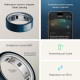 Oura Ring 4 Ceramic Midnight Size 5 (JZ90-57455-05)