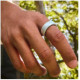 Oura Ring 4 Ceramic Tide Size 6 (JZ90-57461-06)