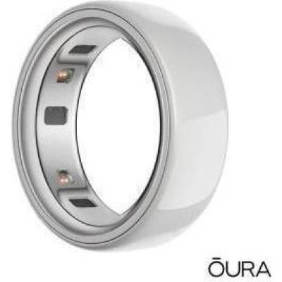 Oura Ring 4 Ceramic Cloud Size 11 (JZ90-57460-11)