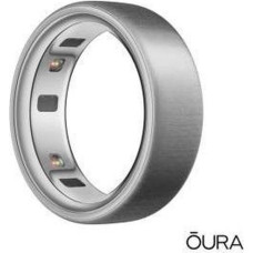 Oura Ring 4 Brushed Silver Size 12 (JZ90-54220-12)