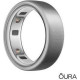 Oura Ring 4 Brushed Silver Size 12 (JZ90-54220-12)