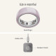 Oura Ring 4 Ceramic Petal Size 8 (JZ90-57459-08)