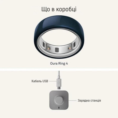 Oura Ring 4 Ceramic Midnight Size 6 (JZ90-57455-06)