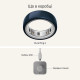 Oura Ring 4 Ceramic Midnight Size 6 (JZ90-57455-06)