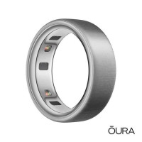 Oura Ring 4 Brushed Silver Size 15 (JZ90-54220-15)
