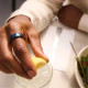 Oura Ring 4 Ceramic Midnight Size 7 (JZ90-57455-07)