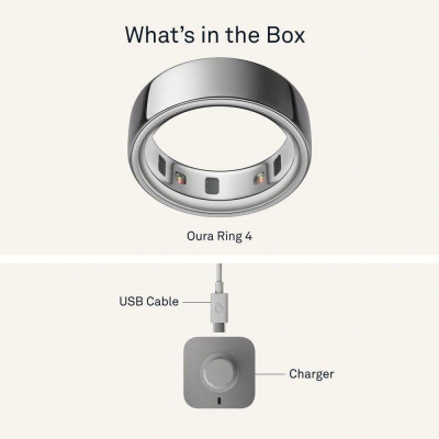 Oura Ring 4 Ceramic Midnight Size 9 (JZ90-57455-09)