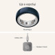 Oura Ring 4 Ceramic Midnight Size 8 (JZ90-57455-08)