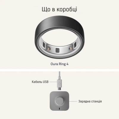 Oura Ring 4 Silver Size 15 (JZ90-54217-15)