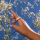 Oura Ring 4 Ceramic Cloud Size 9 (JZ90-57460-09)