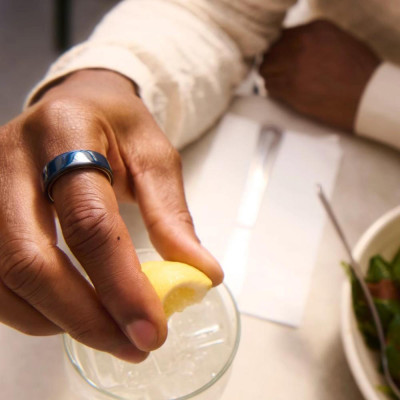 Oura Ring 4 Ceramic Midnight Size 10 (JZ90-57455-10)