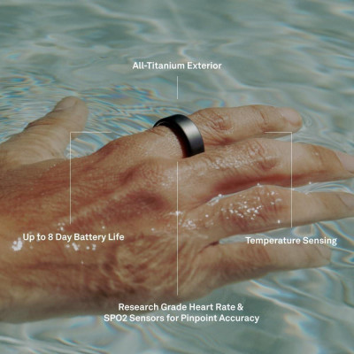 Oura Ring 4 Silver Size 12 (JZ90-54217-12)