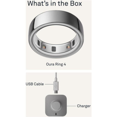 Oura Ring 4 Black Size 10 (JZ90-54144-10)