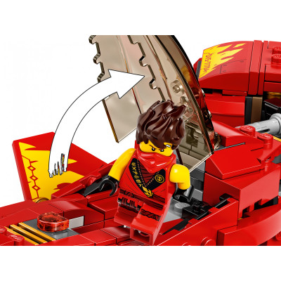 LEGO Ninjago Истребитель Кая 513 деталей (71704)
