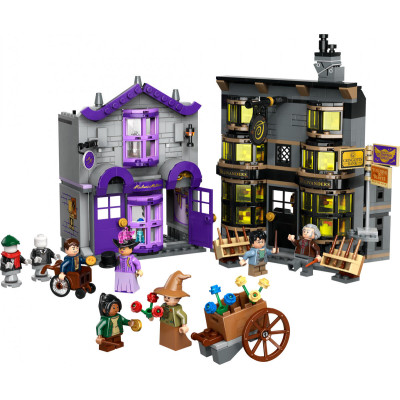 LEGO Harry Potter Лавка Оллівандера та ательє мадам Малкін (76439)