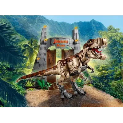 LEGO Jurassic World Jurassic Park: T. rex Rampage (75936)