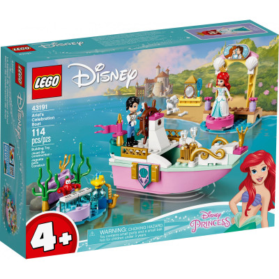 LEGO Disney Святковий човен Аріель (43191)