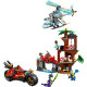 LEGO NINJAGO Автомобільна битва ніндзя біля будинку на дереві (71857)