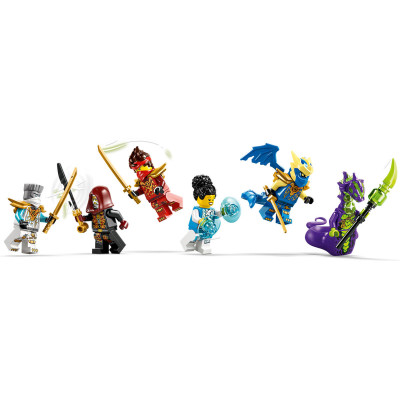 LEGO NINJAGO Автомобільна битва ніндзя біля будинку на дереві (71857)