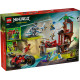 LEGO NINJAGO Автомобільна битва ніндзя біля будинку на дереві (71857)