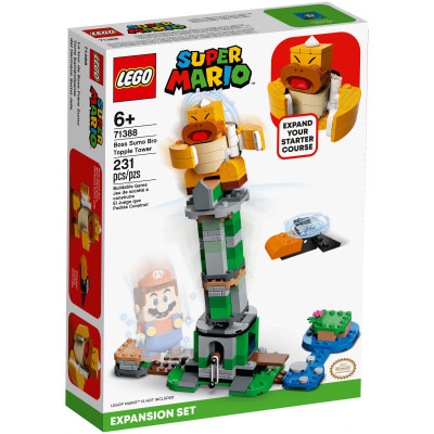 LEGO Super Mario Дополнительный набор Падающая башня босса братца-сумо (71388)