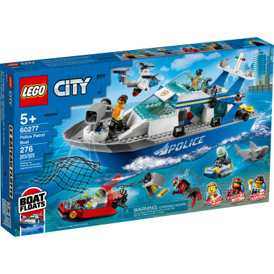 LEGO City Катер поліцейського патруля (60277)