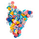 LEGO Тайлы DOTs серия 2 109 деталей (41916)