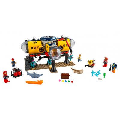 LEGO City Океан: исследовательская база 497 деталей (60265)
