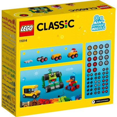 LEGO Classic Кубики и колеса (11014)