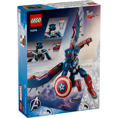 LEGO Marvel Фігурка Нового Капітана Америка для складання (76296)