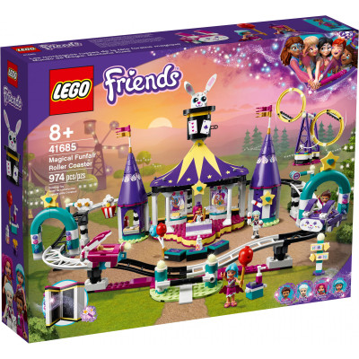 LEGO Friends Американські гірки на Чарівному ярмарку (41685)