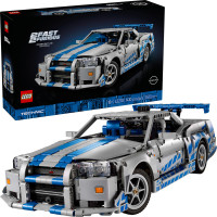 LEGO Technic Подвійний форсаж Nissan Skyline GT-R (R34) (42210)