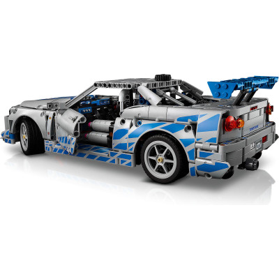 LEGO Technic Подвійний форсаж Nissan Skyline GT-R (R34) (42210)