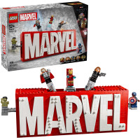 LEGO Marvel Логотип і мініфігурки MARVEL (76313)