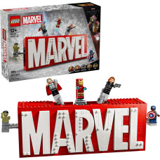 LEGO Marvel Логотип і мініфігурки MARVEL (76313)