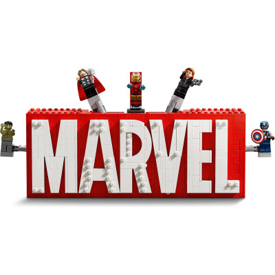 LEGO Marvel Логотип и минифигурки MARVEL (76313)