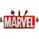 LEGO Marvel Логотип и минифигурки MARVEL (76313)