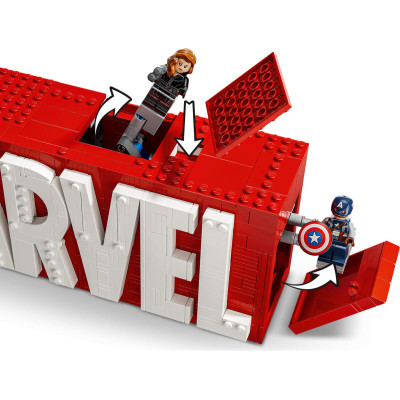 LEGO Marvel Логотип и минифигурки MARVEL (76313)