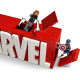 LEGO Marvel Логотип и минифигурки MARVEL (76313)